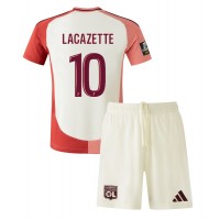 Maglie da calcio Olympique Lyonnais Alexandre Lacazette #10 Terza Maglia Bambino 2024-25 Manica Corta (+ Pantaloni corti)